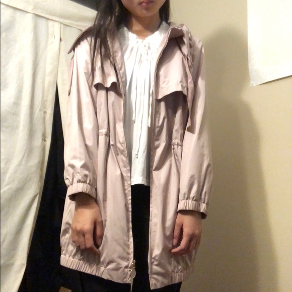 Tahari Jackets & Blazers - NWOT Dust rose wind jacket